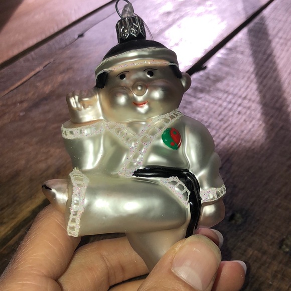 Karate Kid glass Holiday Christmas ornament - Picture 9 of 10